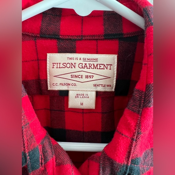 Filson | Women’s Buffalo plaid flannel shirt | size M - Picture 3 of 3